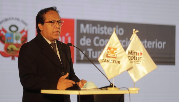 El congresista Roberto Sánchez forma parte del Ejecutivo como titular del Ministerio de Comercio Exterior y Turismo (Mincetur). (Foto: MINCETUR)