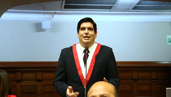 Luis Roel fue elegido como segundo vicepresidente del Parlamento en la lista que encabezó Francisco Sagasti. (Foto: Congreso)