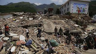 China: Cifra de muertos por el sismo subió a 589