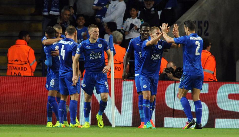 Leicester City venció 1-0 al Porto y es el líder del grupo G de la Champions League. (AP)