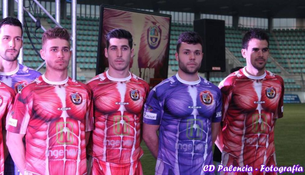 C.D. Palencia presentó la camiseta más impresionante de la temporada. (Twitter  C.D. Palencia)