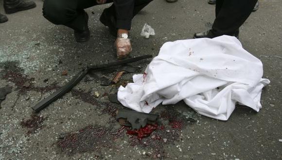 BAÑO DE SANGRE. Ataque a científico fue cerca de la Universidad de Alameh Tabatabai, en Teherán. (Reuters)