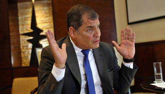 El expresidente de Ecuador Rafael Correa ahora vive en Bélgica. (Foto: EFE)