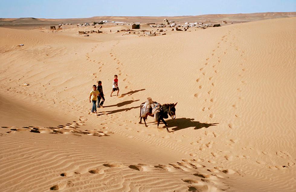 Argelia ha abandonado 13,000 migrantes en el desierto del Sahara desde el 2014. (Referencial/Getty)