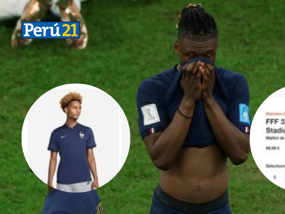 Los salaron? Francia publicó a la venta camisetas con tres estrellas antes de jugar la final - francia - camiseta- mundial - final - mundial de qatar 2022 - qatar 2022 - tres estrellas - campeon | |