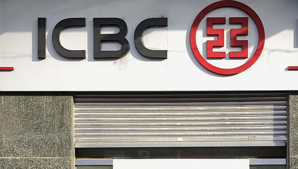 El Industrial and Commercial Bank of China (ICBC) entraría en el 2013. (AFP)