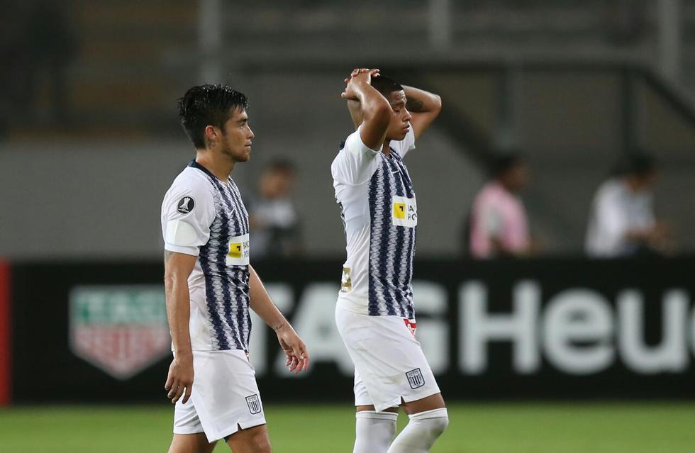 Alianza Lima perdió 1-0 ante Internacional por la Copa Libertadores desde el Nacional. (Fernando Sangama / GEC)
