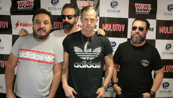 Ciudad Rock 2016: Vuelve la banda mexicana Molotov. (Roberto Cáceres)