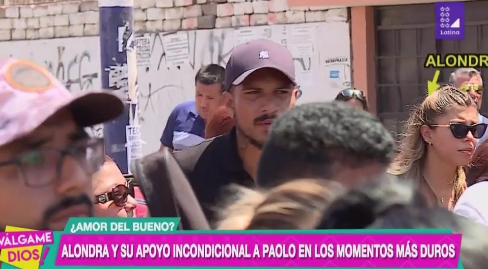 La modelo peruana brindó su apoyo a la familia del futbolista por la muerte de su sobrino. (Captura de TV)