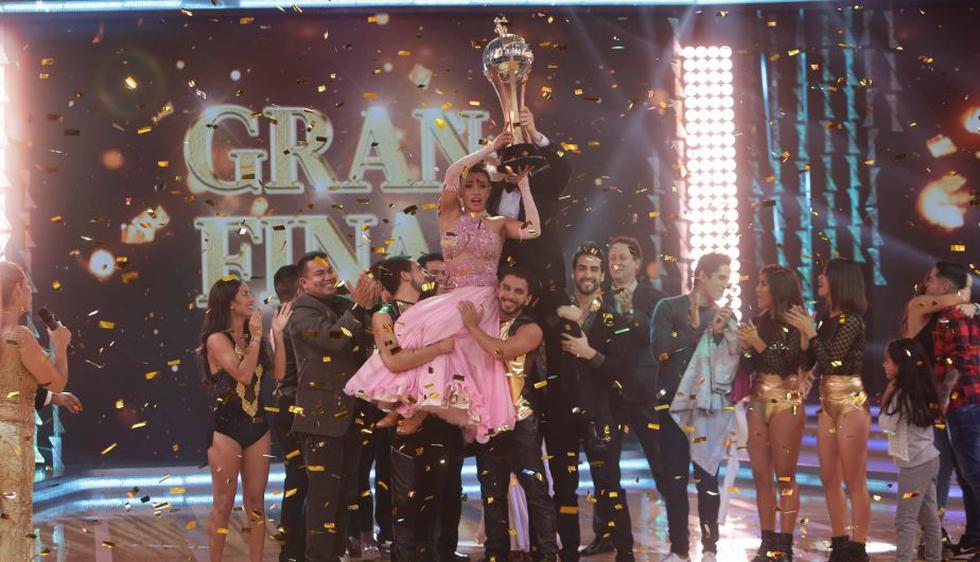 Diana Sánchez campeonó en la gran final de 'El Gran Show'. (Anthony Niño de Guzmán)