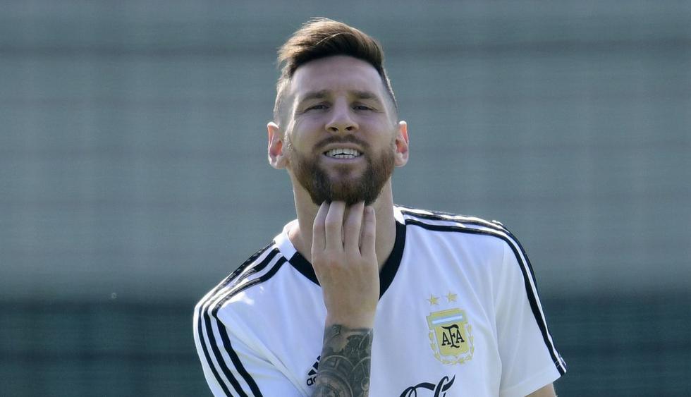 Nuevo look de Lionel Messi. (AFP)