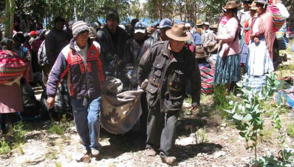 Víctimas se encontraban realizando labores de pastoreo al momento del siniestro. (USI/Referencial)