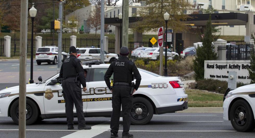 Reportan un tiroteo en hospital militar de Maryland. (AFP)