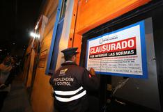 Municipalidad de Miraflores clausura locales en la 'calle de las pizzas'