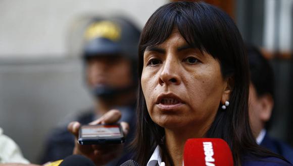 Giulliana Loza descartó que vaya a solicitar la postergación de la audiencia de prisión preventiva contra Keiko Fujimori. (Foto: GEC)