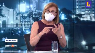 Mónica Delta afirma que desde ahora entrevistará con mascarilla para evitar un contagio de COVID-19 | VIDEO 