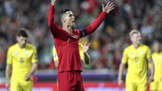 Portugal igualó 0-0 ante Ucrania en el retorno de Cristiano Ronaldo [FOTOS]