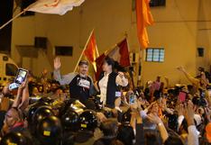 Así fue el reencuentro entre Mark Vito y Keiko Fujimori a su salida del penal Anexo de Mujeres [VIDEO]