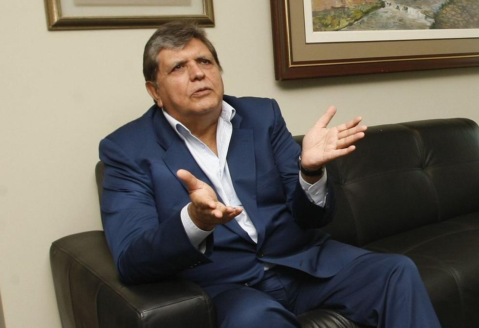 Alan García indicó también que no es un deshonor para él permanecer en el Perú por 18 meses. (Foto: USI / Video: Canal N)