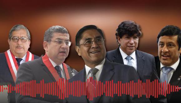 Los audios de la vergüenza destaparon una corrupción enraizada en el sistema de justicia. (Composición Perú21)