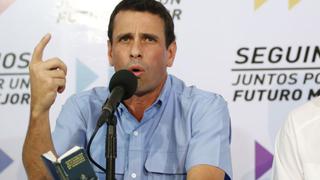 Capriles: Gobierno miente descaradamente sobre salud de Hugo Chávez