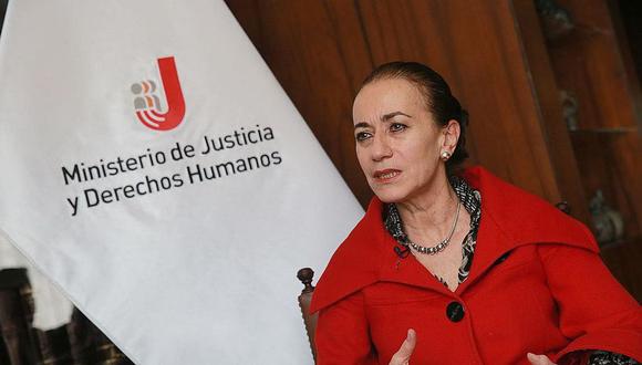 Ana Teresa Revilla es ministra de Justicia y Derechos Humanos. (Foto: GEC)