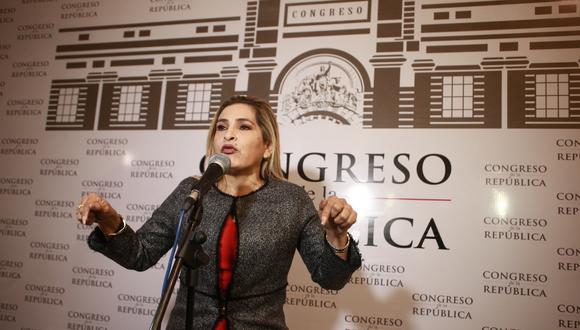 Maritza García fue una de las congresistas que renunció a Fuerza Popular con Kenji Fujimori. (Foto: GEC)