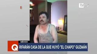Rifan casa donde huyó Joaquín “El Chapo” Guzmán en México