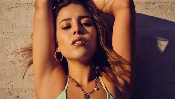 Danna Paola se vuelve tendencia en Twitter gracias a sus millones de fans y su nuevo sencillo 'Sola'. (YouTube)