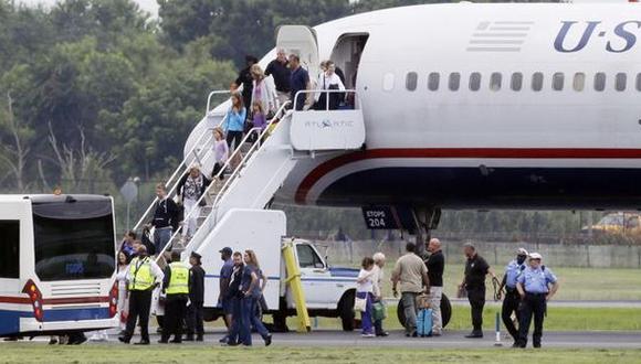 Pánico por amenaza de bomba en US Airways. (AFP)