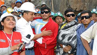 Carlos Tapia critica figuretismo de Ollanta Humala en rescate de mineros en Ica