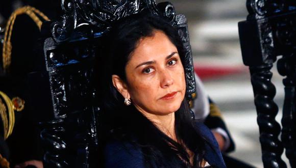 Nadine Heredia le deseó suerte a Julia Príncipe en su nuevo cargo. (Perú21)
