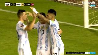 Argentina vs. Venezuela: Lautaro Martínez le dio el 1-0 a la ‘Albiceleste’ [VIDEO]
