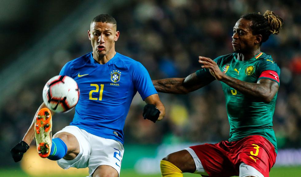 Brasil se impuso 1-0 frente a Camerún con gol de Richarlison [FOTOS] (AFP)