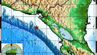 Sismo de magnitud 6,5 remeció la costa oeste de Nicaragua