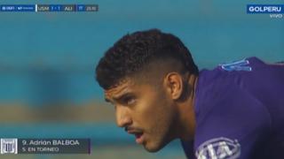 Alianza Lima vs. San Martín: Exquisita definición de Adrián Balboa para el 1-1 en el Gallardo [VIDEO]
