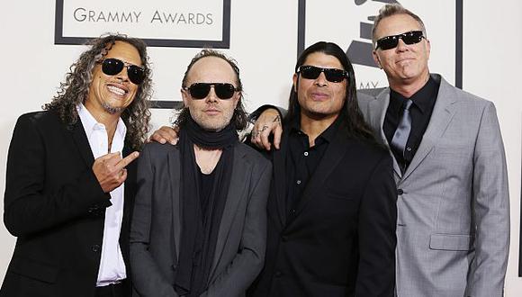 Metallica tocará en Lima temas de sus cinco primeros discos solamente. (Reuters)