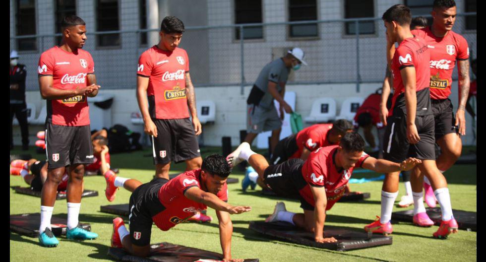 Así fue la primera práctica de la selección peruana en Río de Janeiro. (Foto: FPF)