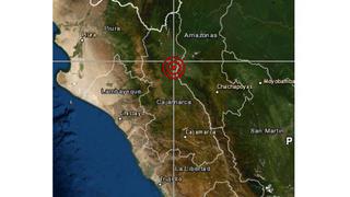 Sismo de magnitud 4,1 se registró esta mañana enCajamarca