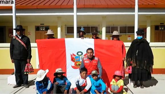 Peruanos de diversas regiones del país enviaron un mensaje de aliento de cara al partido Perú vs Australia por el repechaje rumbo al Mundial de Qatar 2022. (Captura: Midis)