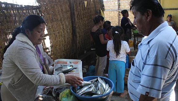 Mercado peruano consume 19 kilos de pescado al año. (USI)
