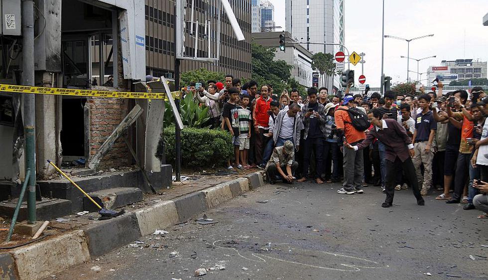 Indonesia: Estado Islámico se atribuyó atentado en Yakarta que dejó 7 muertos. (EFE)