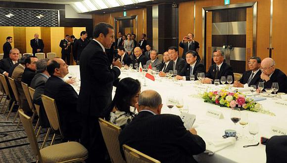 Humala dijo que Lima y Tokio deben trabajar en ser “socios de largo plazo”. (USI)