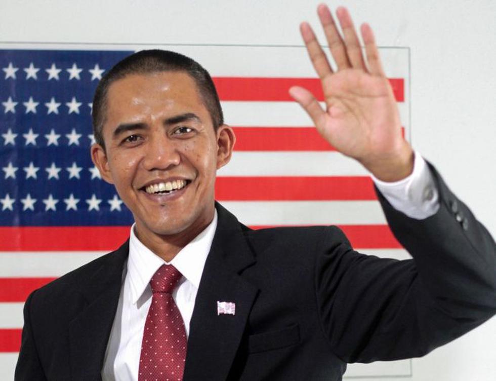 Ilhan Anas, el doble de Barack Obama en Indonesia. (Mirror)