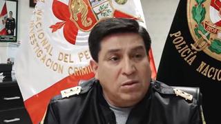 Vicente Tiburcio Orbezo es el nuevo comandante general de la Policía Nacional