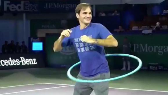 Roger Federer llega motivado para defender su corona en el Masters de Shanghái. (Foto: captura)