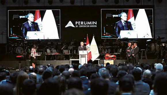 Premier inauguró ayer Perumin. Evento espera congregar a 60 mil asistentes. (GEC)