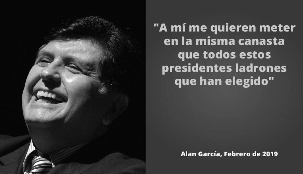Las frases más recordadas del ex presidente Alan García [GALERÍA] |  POLITICA | PERU21