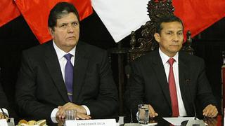 Alan García: “Ollanta Humala no tiene voluntad de diálogo”