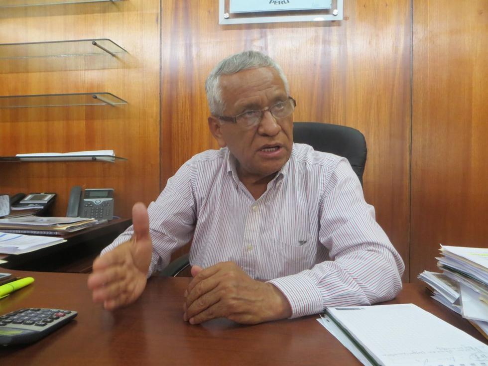 Anselmo Lozano, gobernador de Lambayeque, afirma  que no cuenta con canon ni otros ingresos.